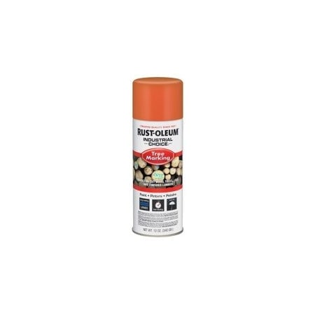 Rust-Oleum Marking Paint, T1600, Industrial, 12 oz, Fluorescent Orange 306524